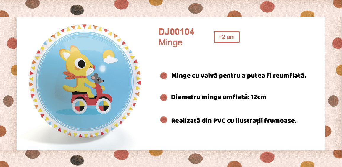 Minge Cursa cu animale, Djeco