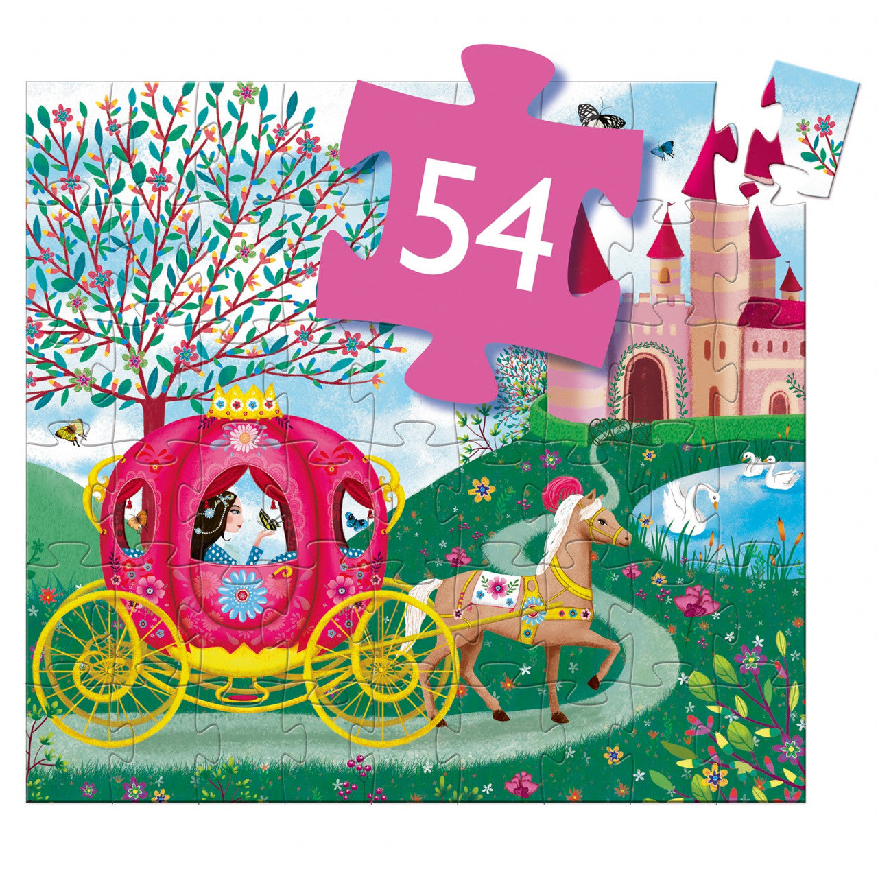Puzzle Caleasca Elisei, Djeco