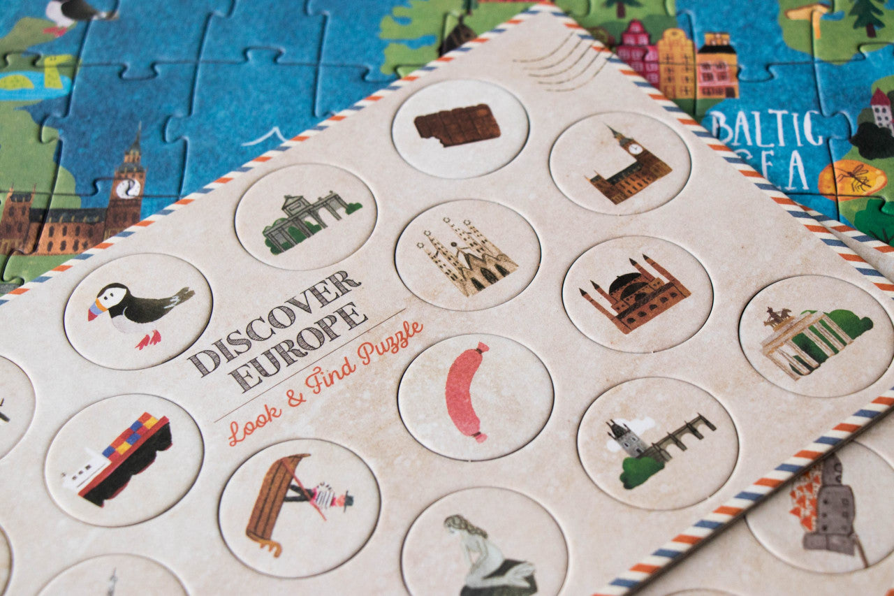 Puzzle Descopera Europa, Londji
