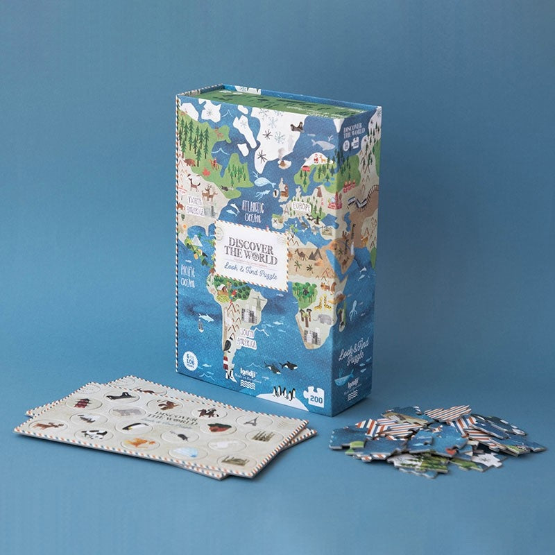 Puzzle Descopera lumea, Londji