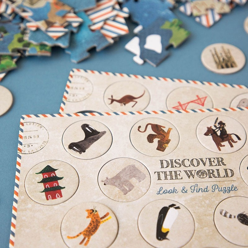 Puzzle Descopera lumea, Londji