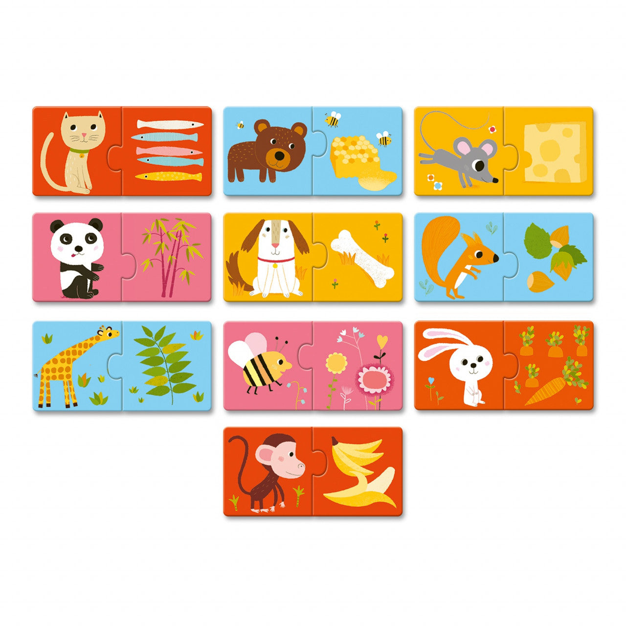Puzzle duo La masa, Djeco