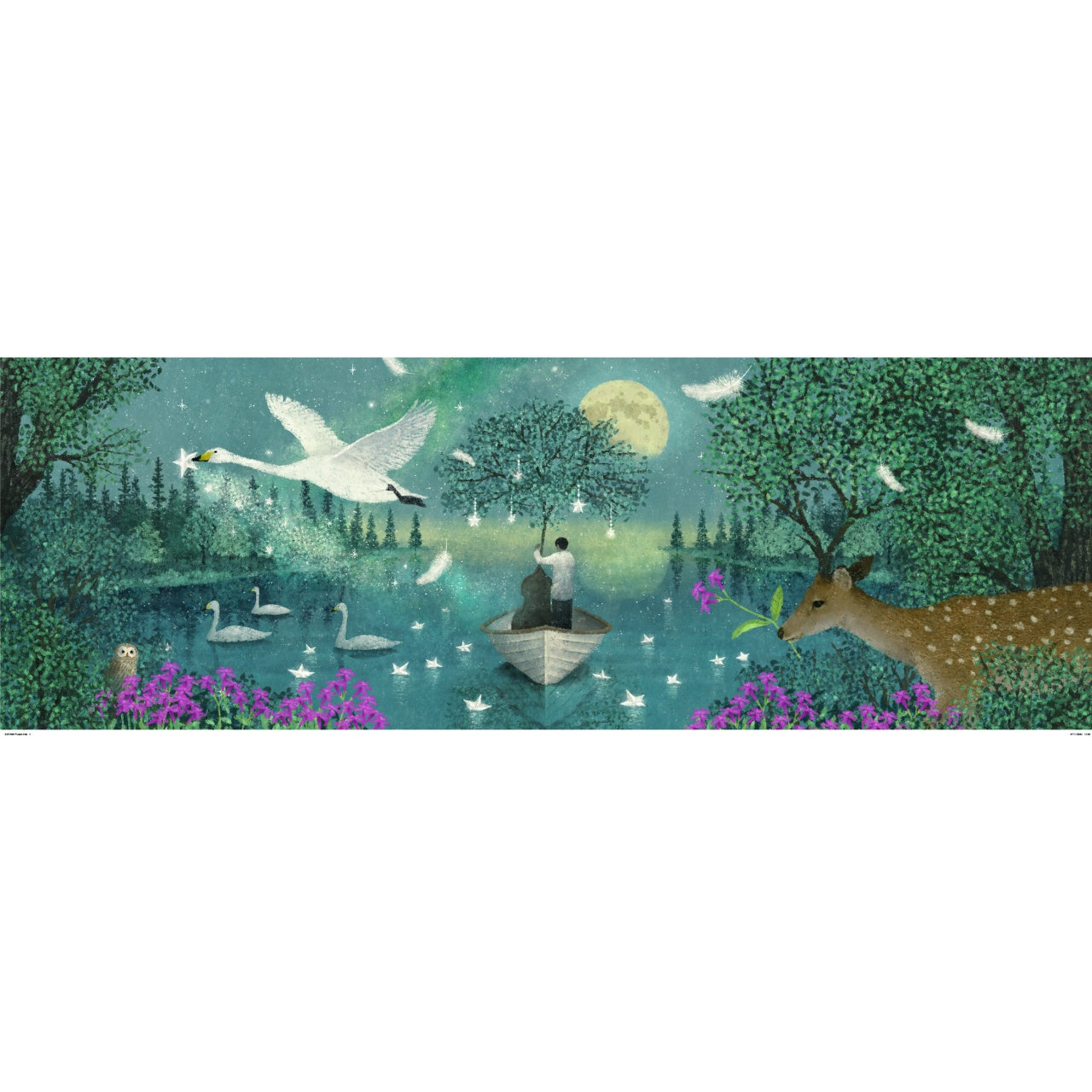 Puzzle galerie Imn lunii, Djeco
