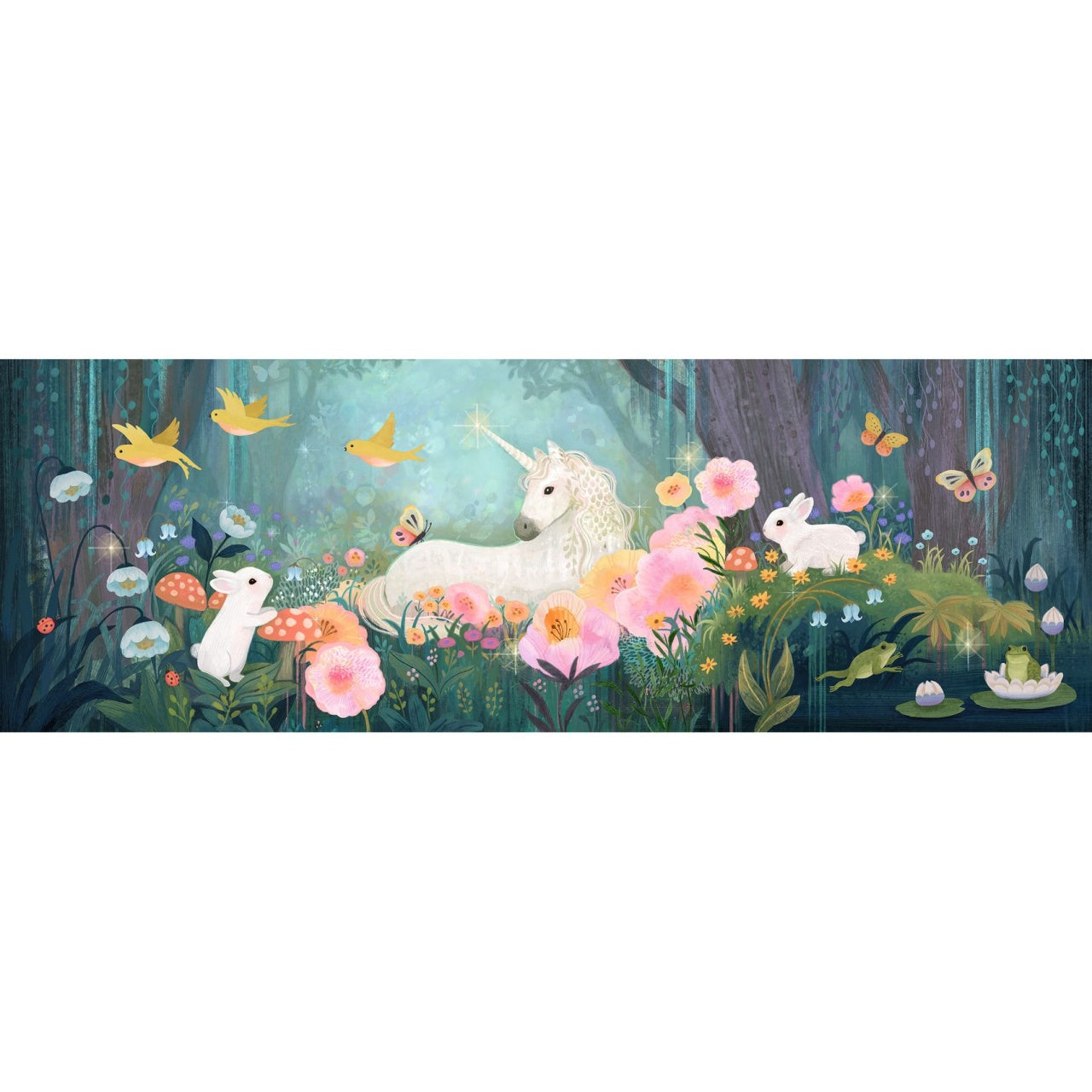 Puzzle galerie La marginea padurii, Djeco