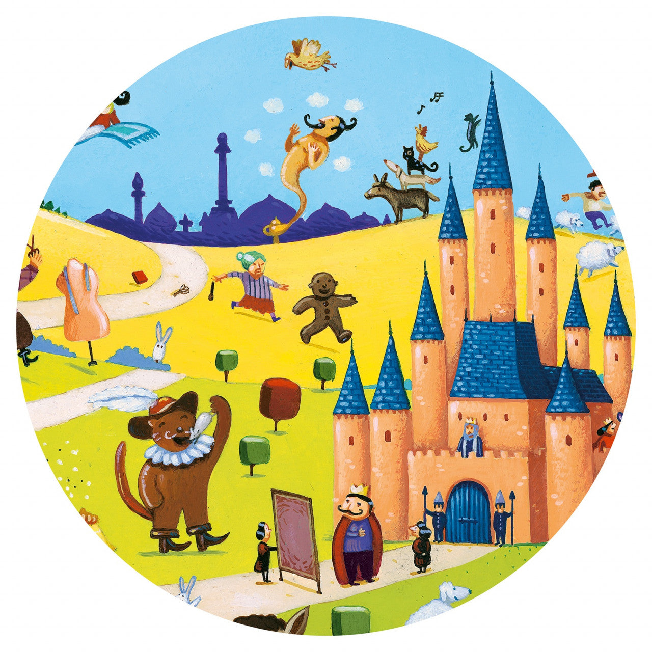Puzzle observatie Povesti renumite, Djeco
