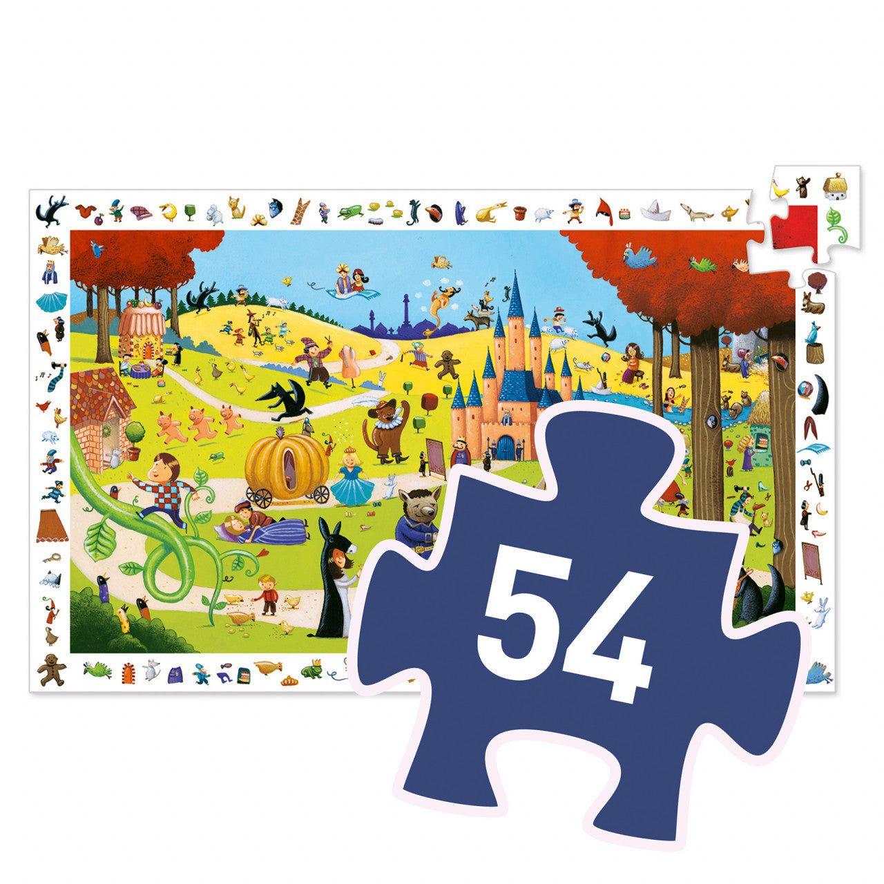 Puzzle observatie Povesti renumite, Djeco