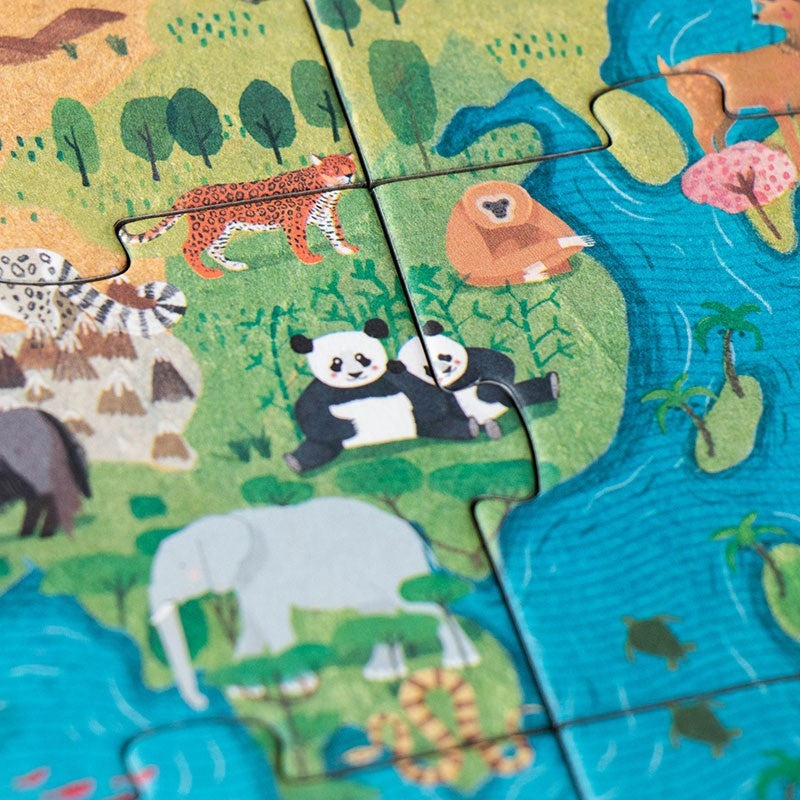 Puzzle Planeta animalelor, Londji