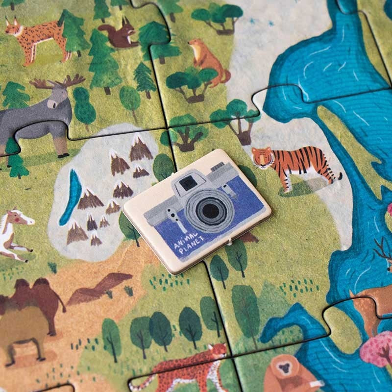 Puzzle Planeta animalelor, Londji