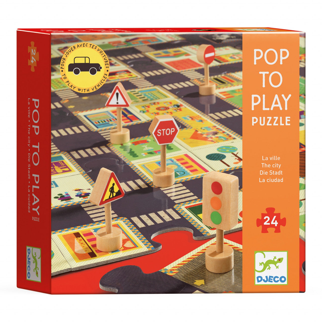 Puzzle Pop to play Orasul, Djeco