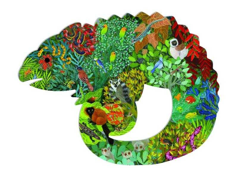 Puzzle Puzz'Art Cameleon, Djeco
