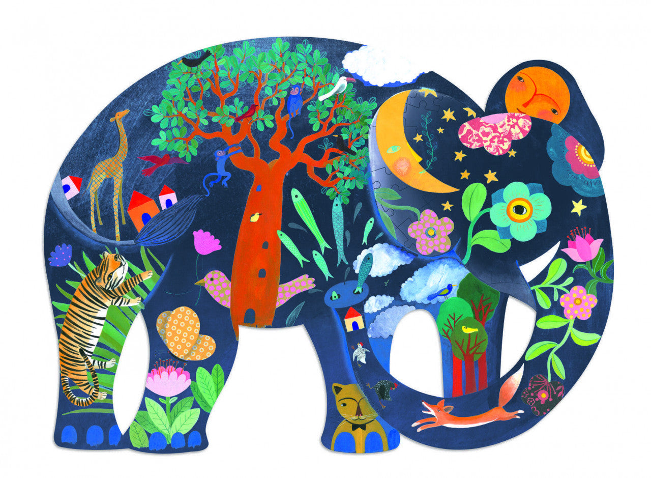 Puzzle Puzz'Art Elefant, Djeco
