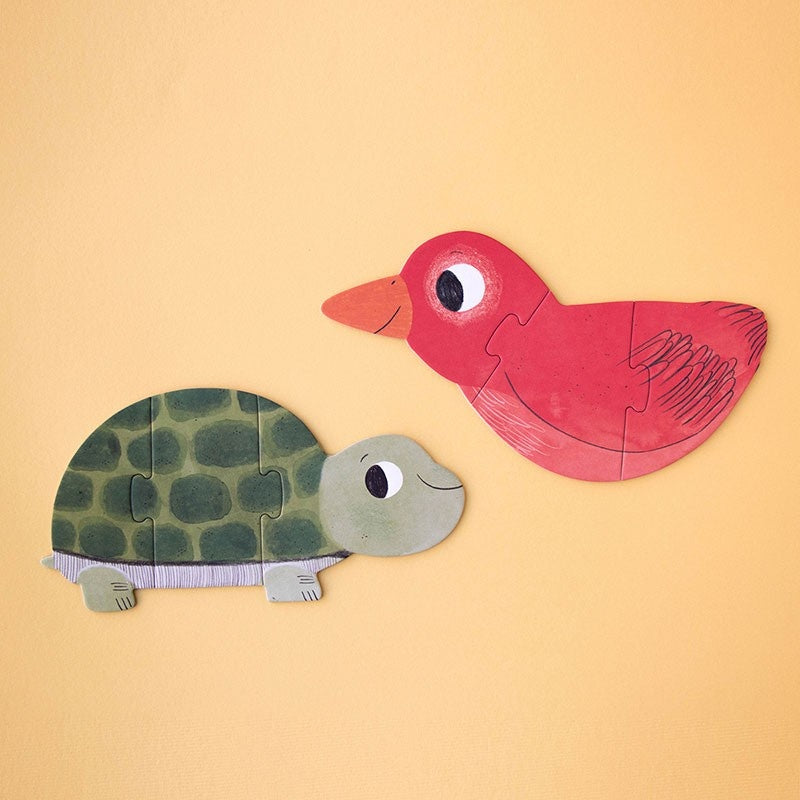 Puzzle reversibil Animale de companie, Londji