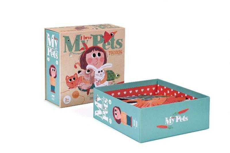 Puzzle reversibil Animale de companie, Londji