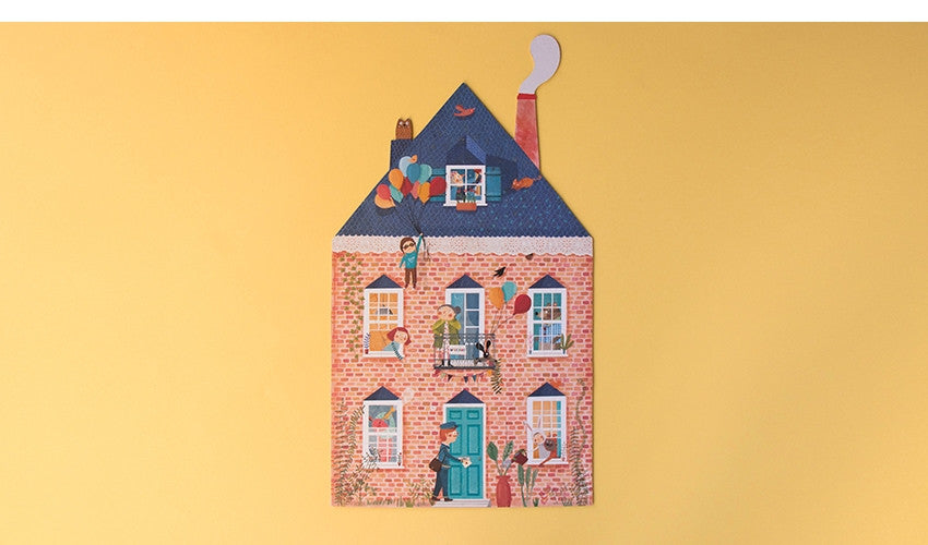 Puzzle reversibil Bun venit acasa, Londji