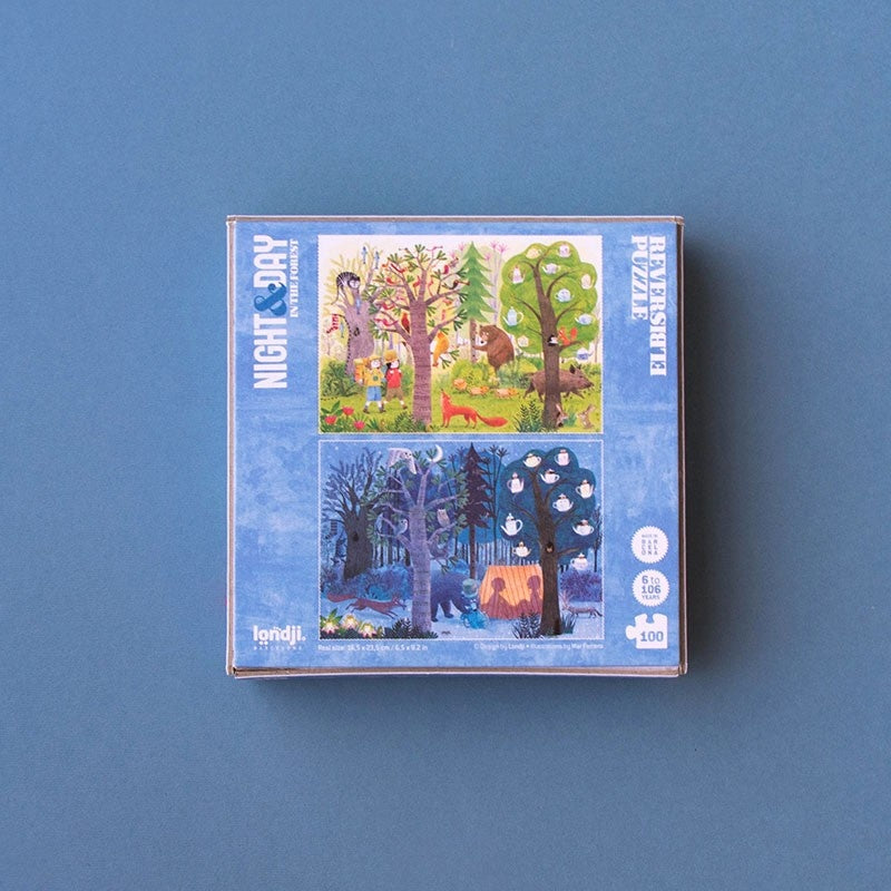 Puzzle reversibil Noapte si zi, Londji