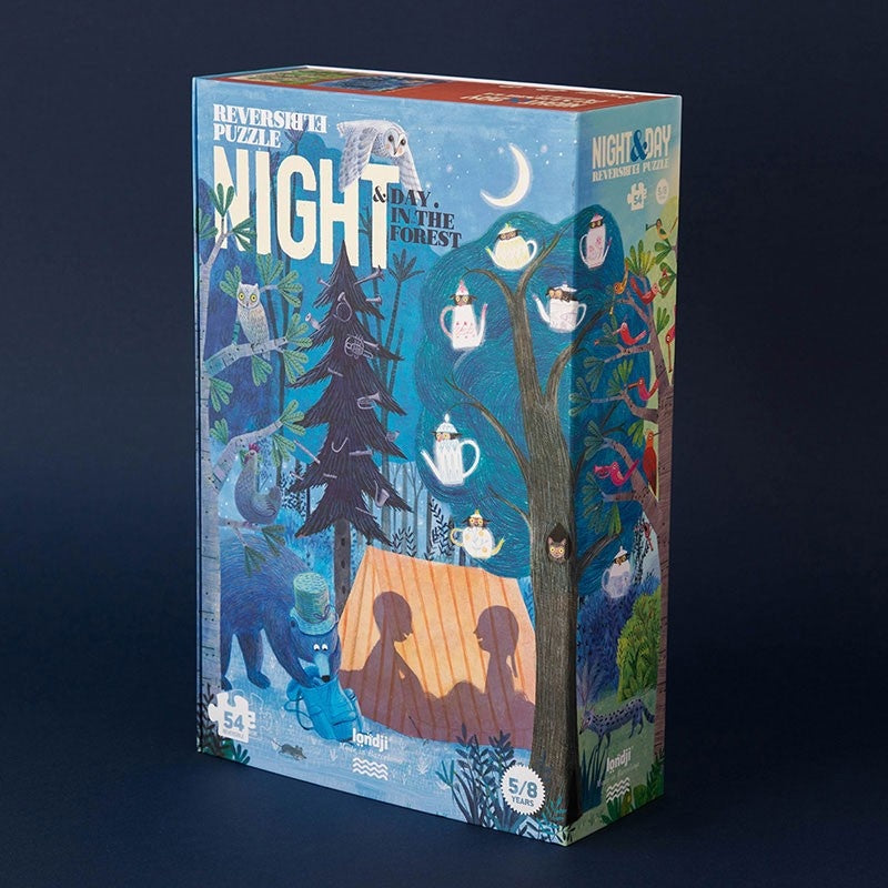 Puzzle reversibil Zi si noapte in padure, Londj