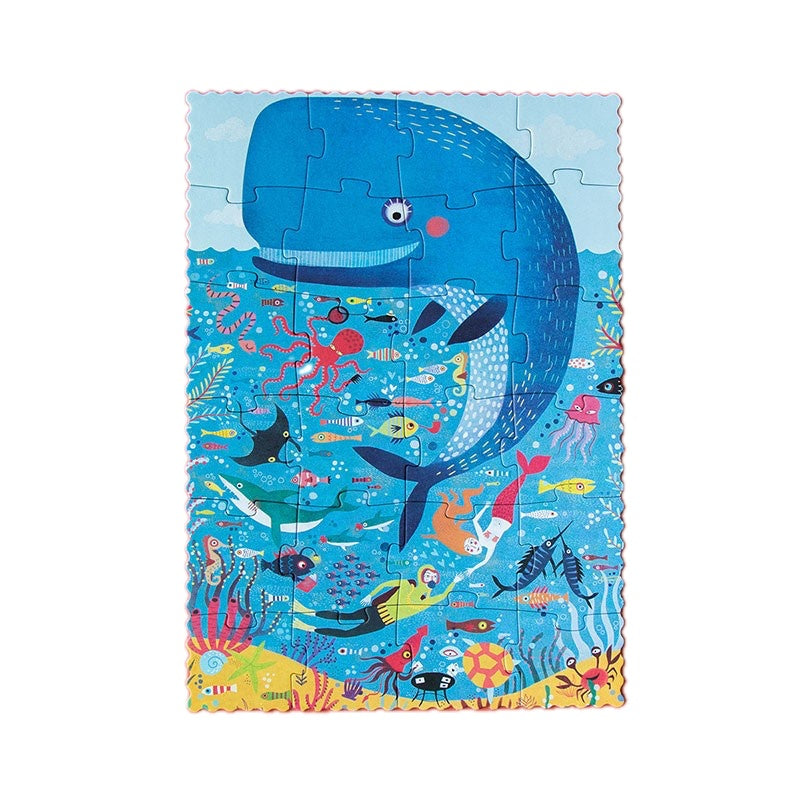 Puzzle si joc de observatie Oceanul meu mic, Londji