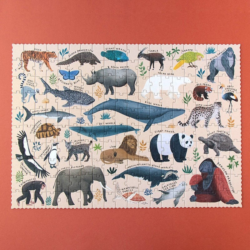 Puzzle Viata in salbaticie, Londji