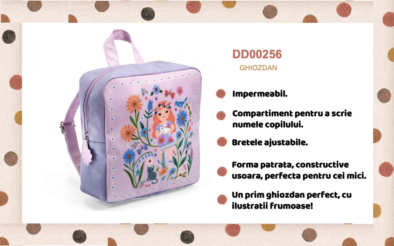 Rucsac Lila, Djeco