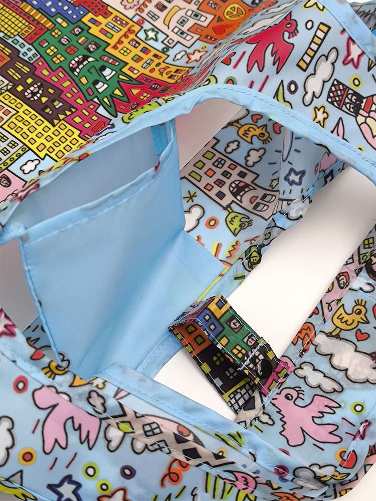 Sacosa textil James Rizzi My New York City, Fridolin