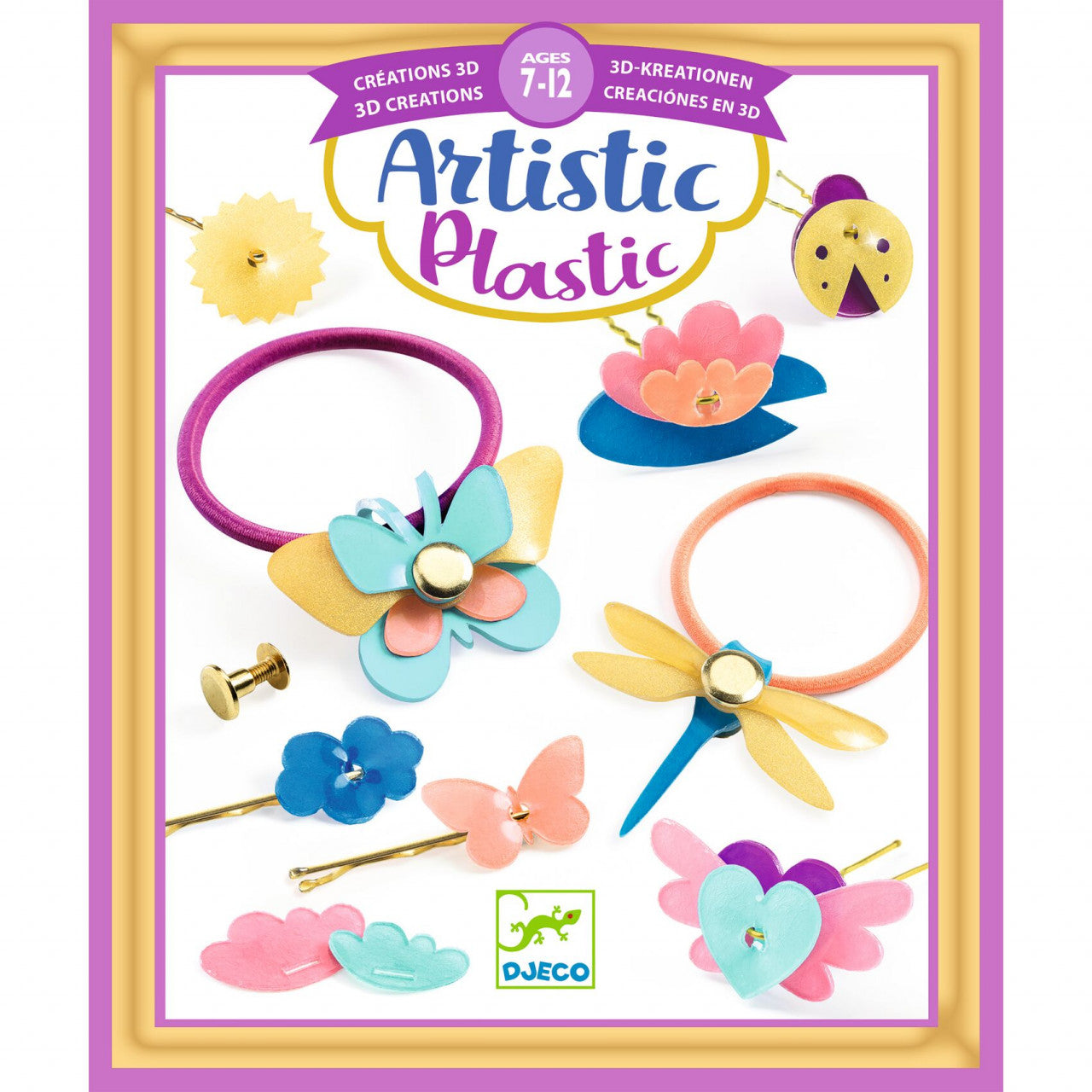 Set creativ Accesorii pentru coafură, Djeco