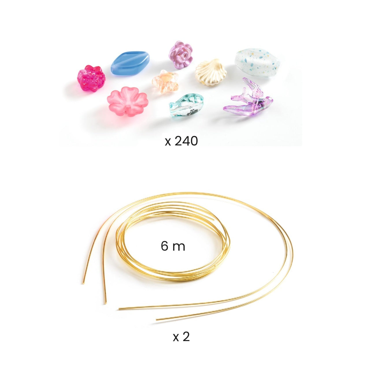 Set creativ diademe printese, Djeco
