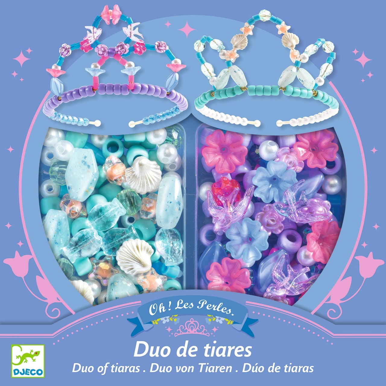 Set creativ diademe printese, Djeco