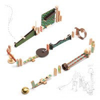 Set de constructie trasee Zig & Go Big Boom 48 piese, Djeco