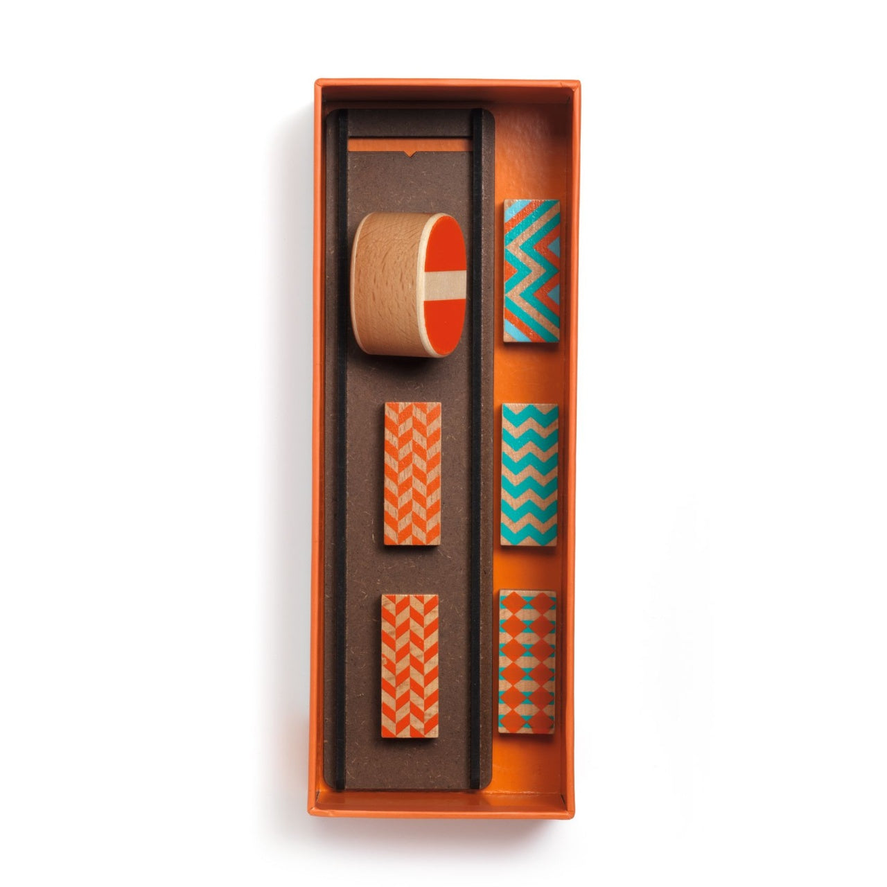 Set de constructie trasee Zig & Go Cultubo 7 piese, Djeco