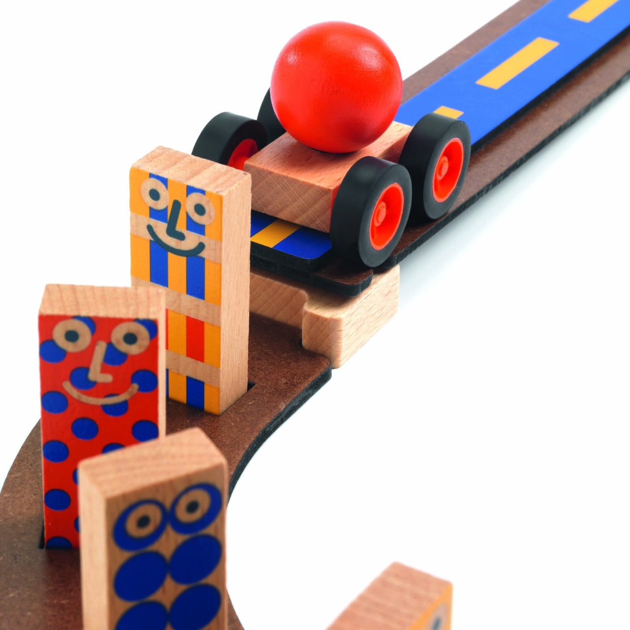 Set de constructie trasee Zig & Go Junior, Djeco