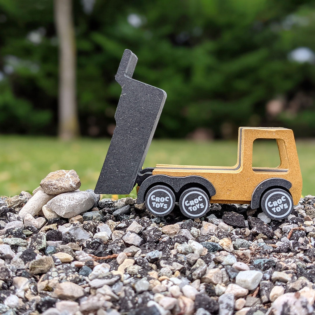 Set de constructie vehicul de santier Basculanta Ben, Croc toys