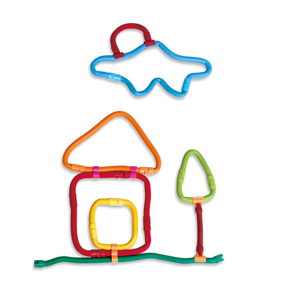 Set de construit cu magnet Spaghetteez 70 piese