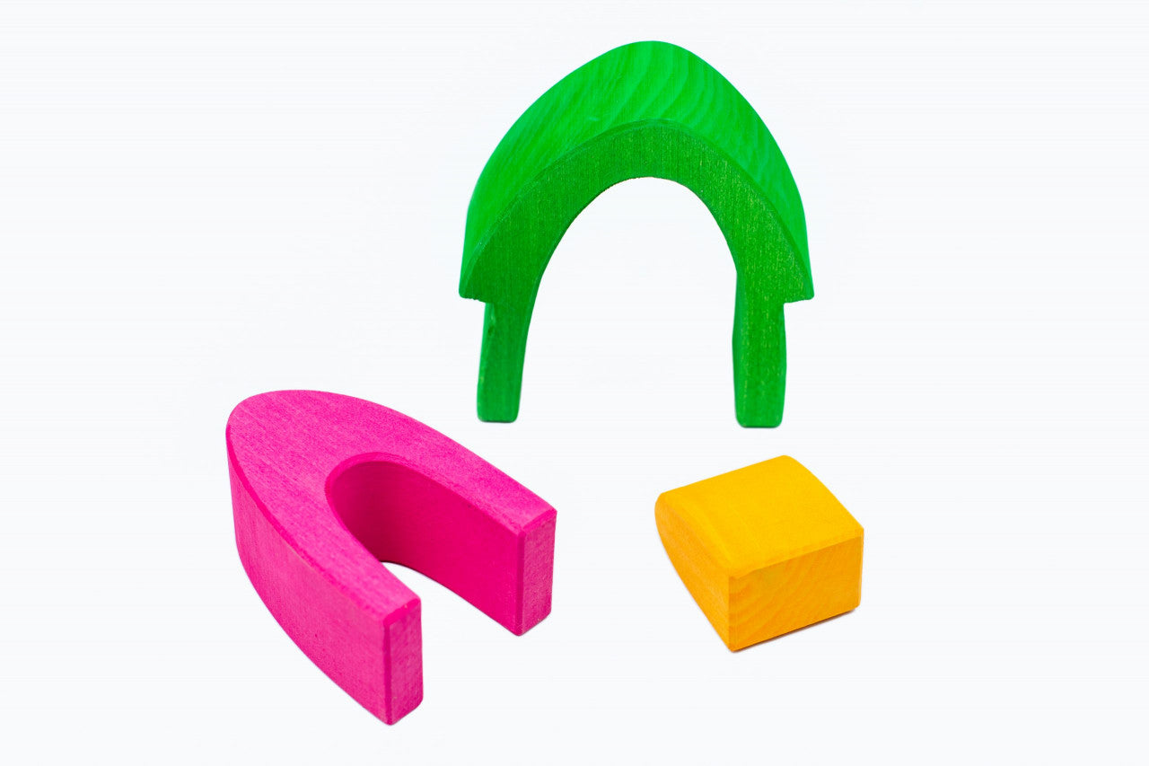 Set handmade Marc toys, Casuta din povesti Albastru