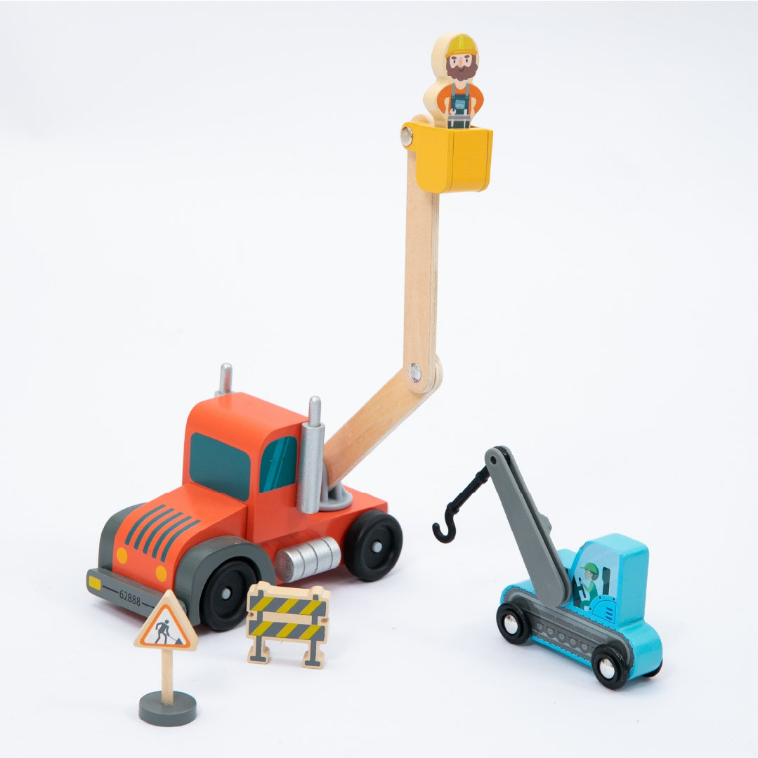Set mare de vehicule pentru constructii, UMU Toys
