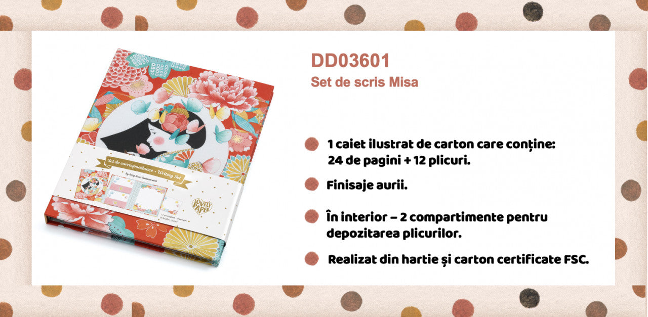Set pentru corespondenta Misa, Djeco