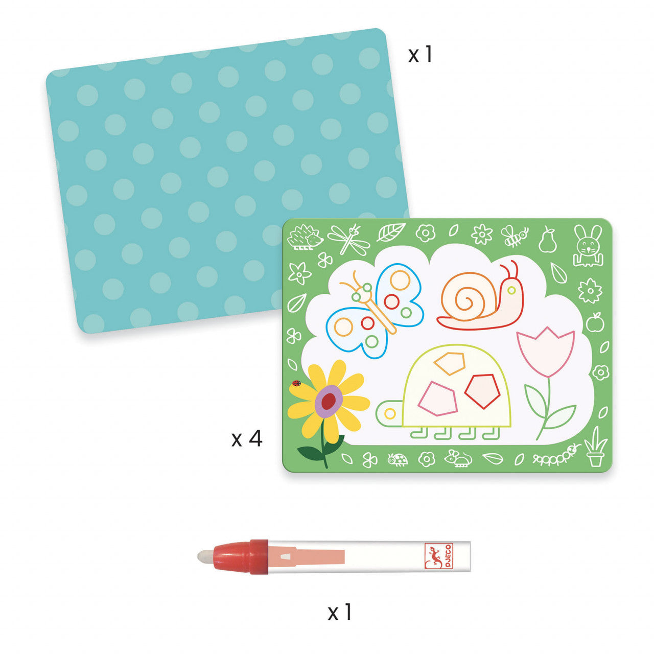 Set pictura cu apa Primele desene, Djeco