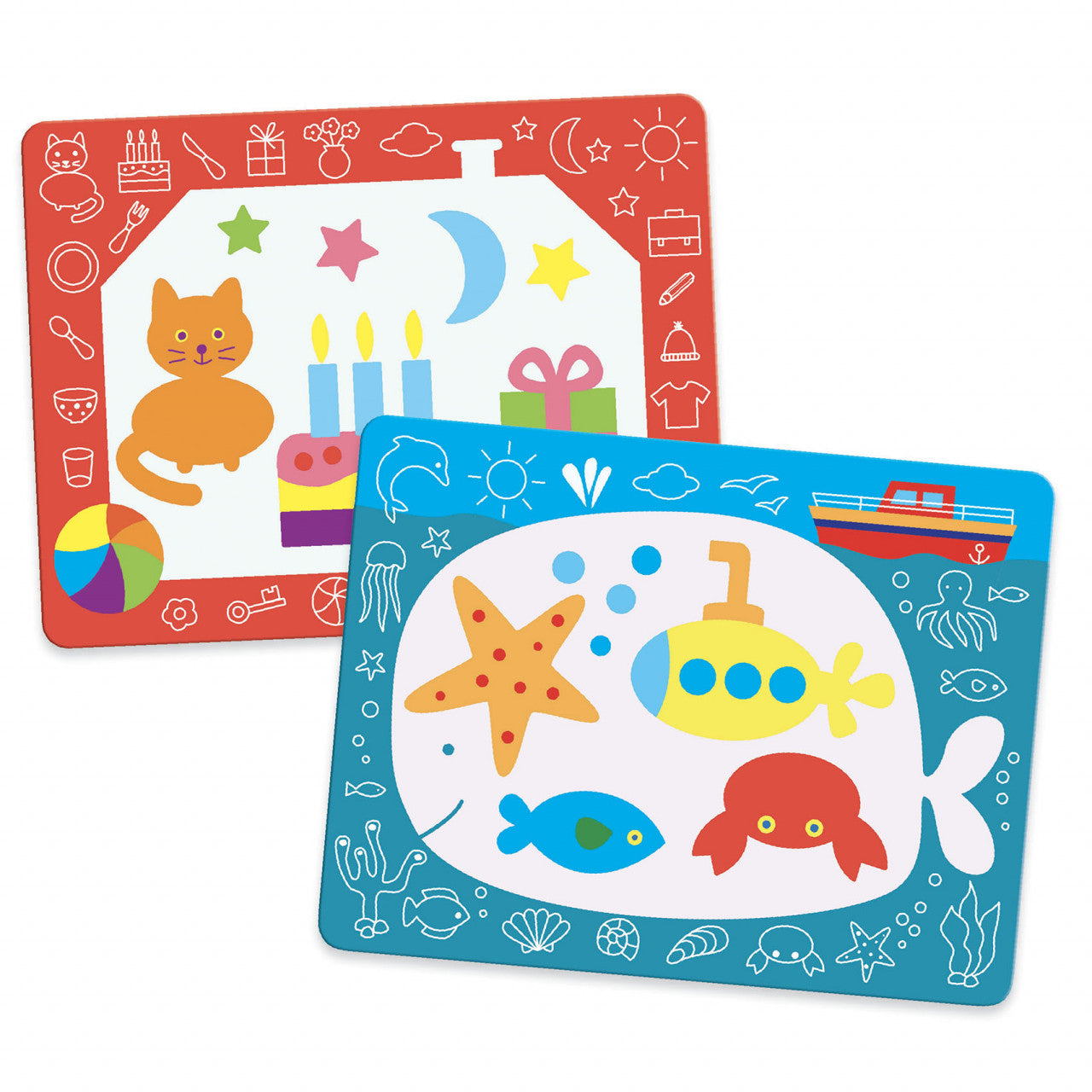 Set pictura cu apa Primele desene, Djeco