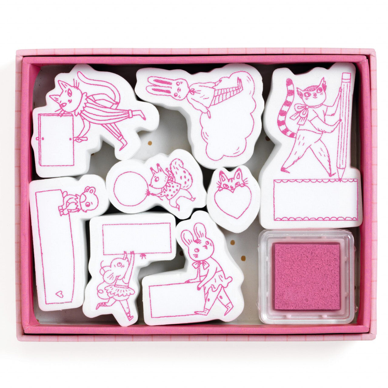 Set stampile mesaje Lucille, Djeco