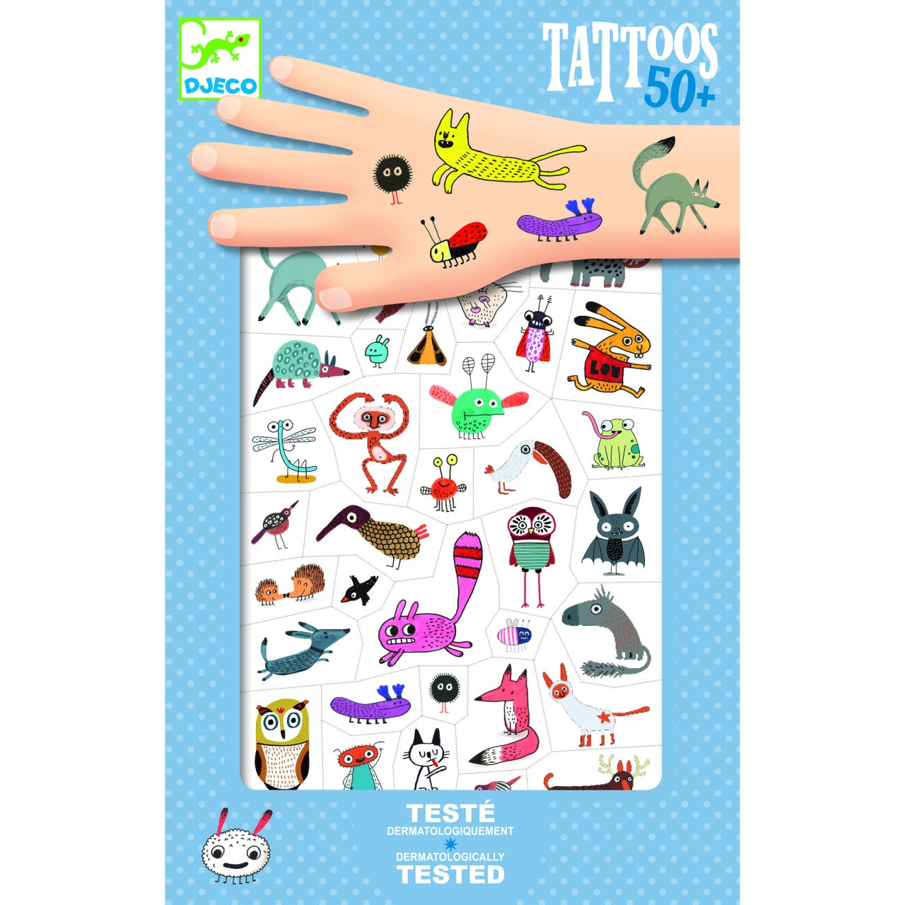 Tatuaje temporare Mici vietati, Djeco