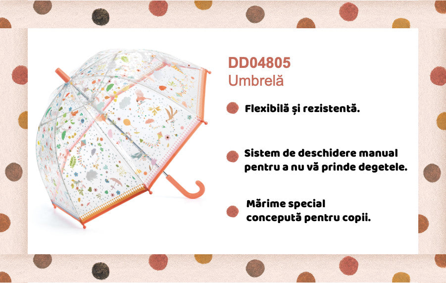 Umbrela pentru copii Zborul usor, Djeco
