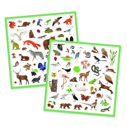 Abtibilduri Fauna Europei, Djeco