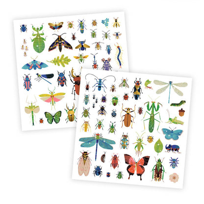 Abtibilduri metalice Microcosmos, Djeco