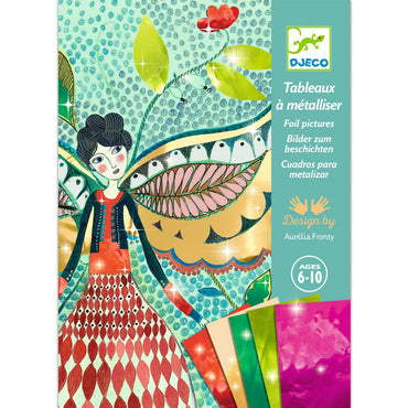 Atelier creativ cu foite metalice Zana licurici, Djeco