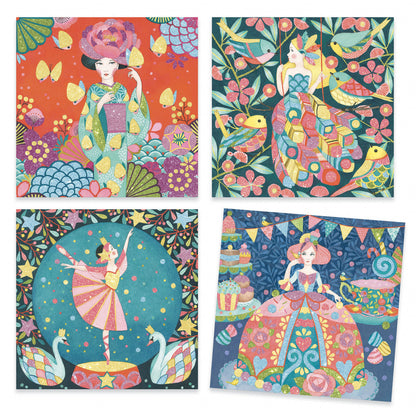 Atelier creativ cu sclipici Daydream, Djeco