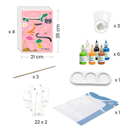 Atelier de pictat Colorat magic, Djeco