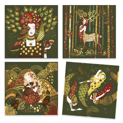 Atelier de razuit Art Nouveau Inspired by Gustave Klimt, Djeco