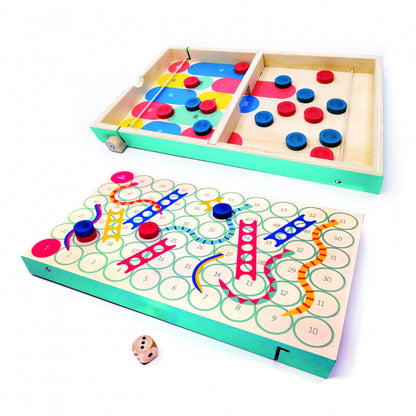 Boardgames 3 in 1 Pucketriple, Svoora