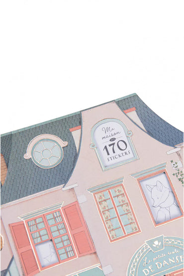 Carte de colorat cu abtibilduri, Mica scoala de dans, Moulin Roty
