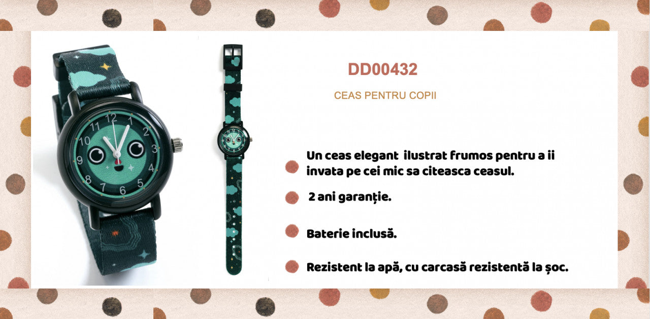 Ceas de mana Noapte buna, Djeco