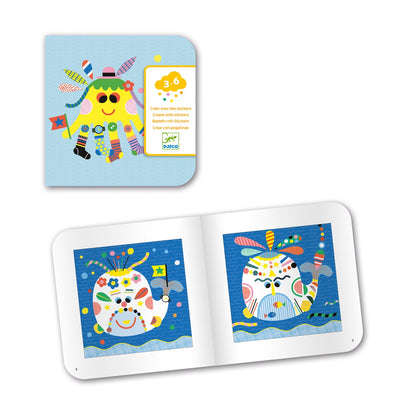 Joc creativ colaje Creaturi marine, Djeco